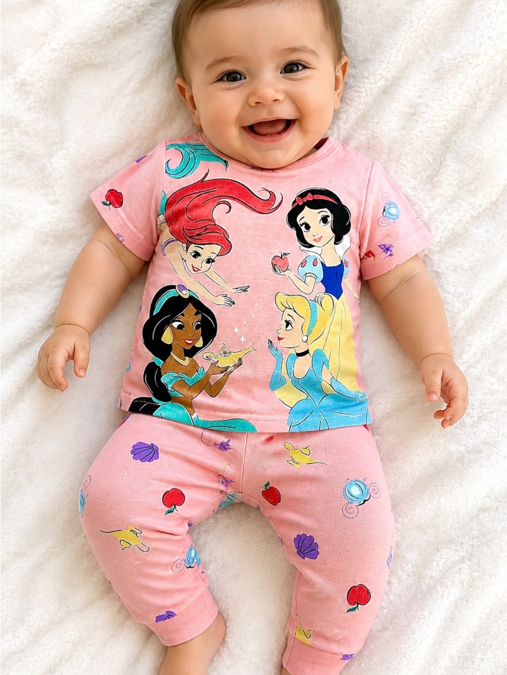 Disney Princess  Toddler Pajamas Setting
